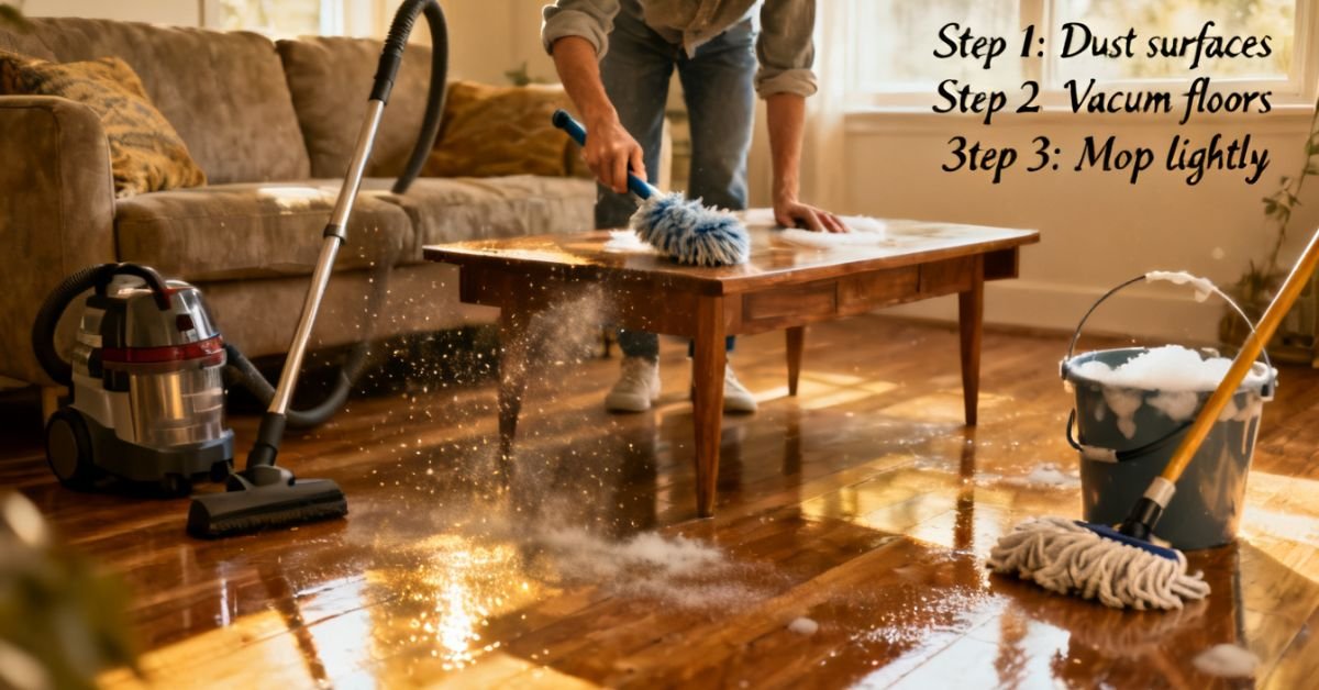 How to Clean Room Fast