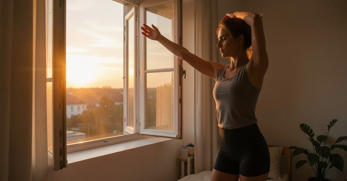 How I wake up early