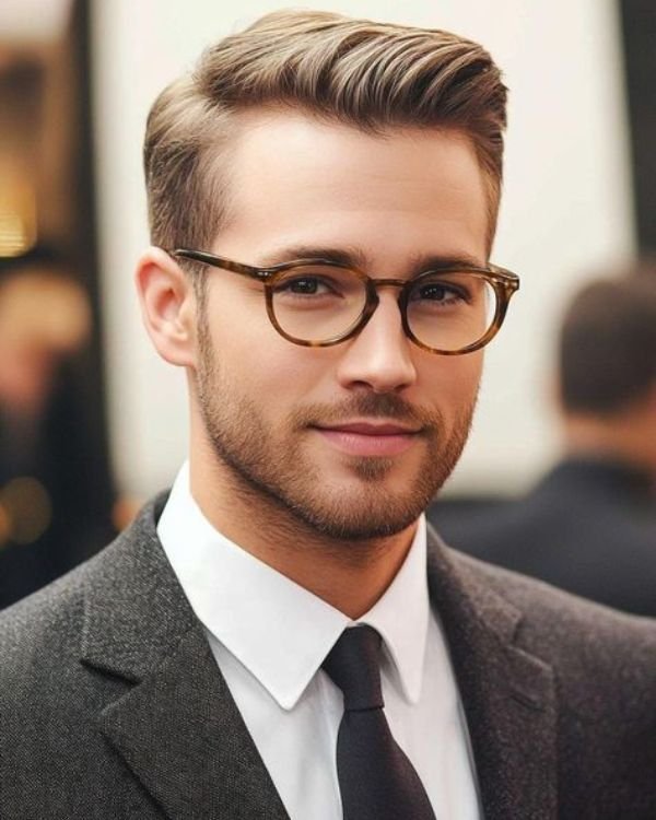 Ivy League Side Part