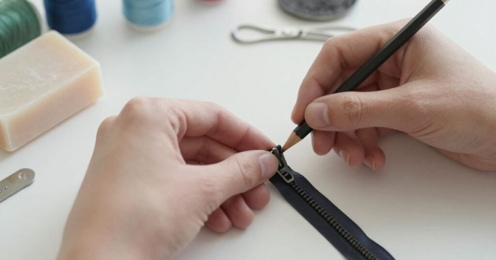 How to fix a zipper