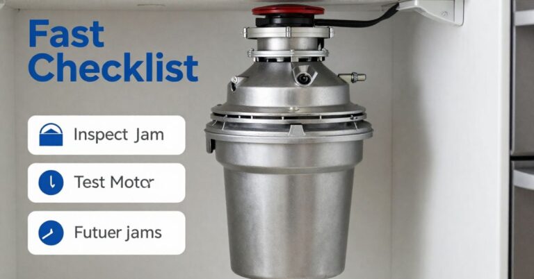 How to Fix Garbage Disposal