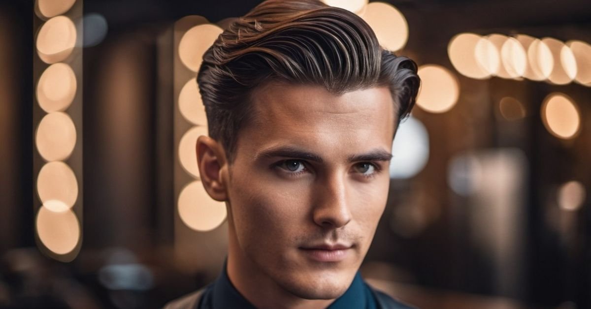side part hairstyle for men
