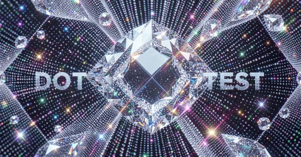 Dot Test of diamond