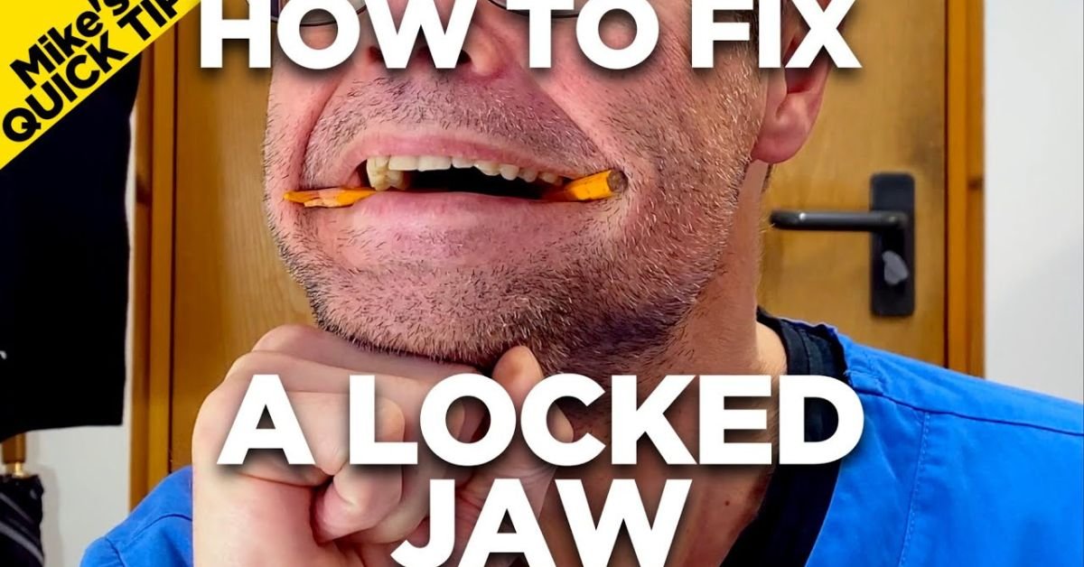 How to Fix Lock Jaw Immediately