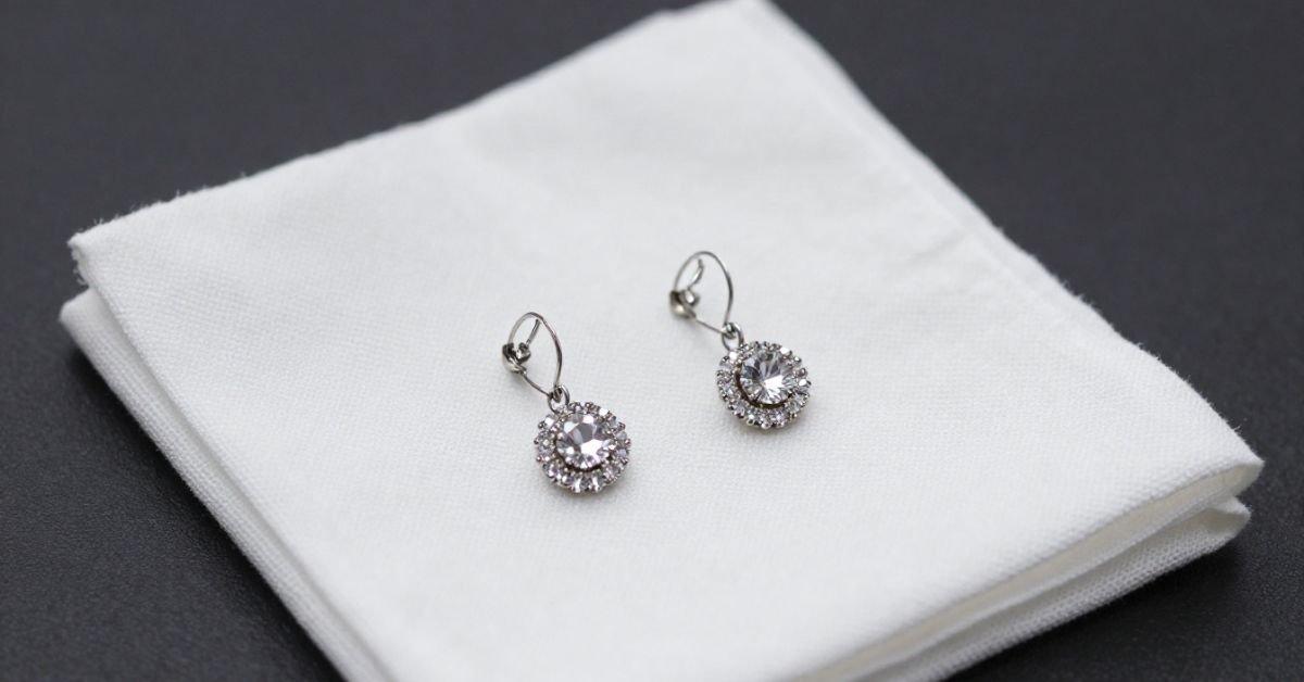 how to clean earrings