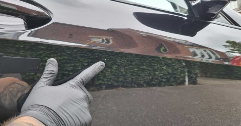 how to fix car paint chip