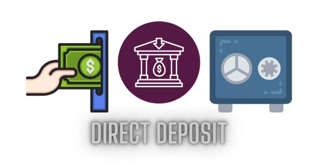 Required Information for direct deposit